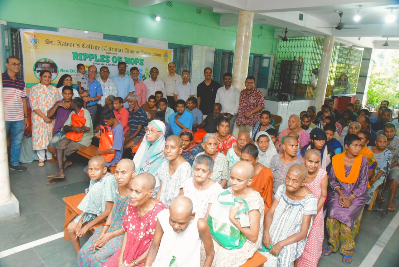 সেন্ট জেভিয়ার্স কলেজ (কলকাতা) অ্যালামনাই অ্যাসোসিয়েশন (SXCCAA)-এর উদ্যোগে “Ripples of Hope” – আশাবাড়িতে মাসিক সমাজসেবা কর্মসূচি পালিত হলো
