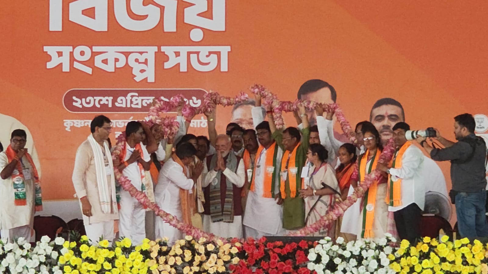 “৫০ বছরের রেকর্ড ভাঙা ভোট, বাংলায় পরিবর্তনের আভাস”—কৃষ্ণনগরে মোদীর বার্তা