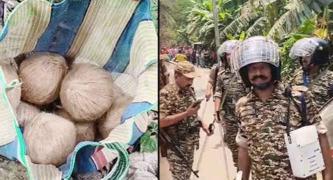 ভোটের দুদিন আগে 'ভাঙড়ে' বিপুল পরিমানে বোমা উদ্ধার