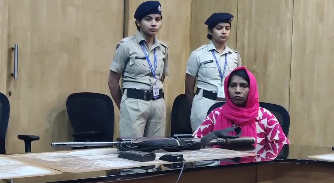 Former woman Maoist Pushpa