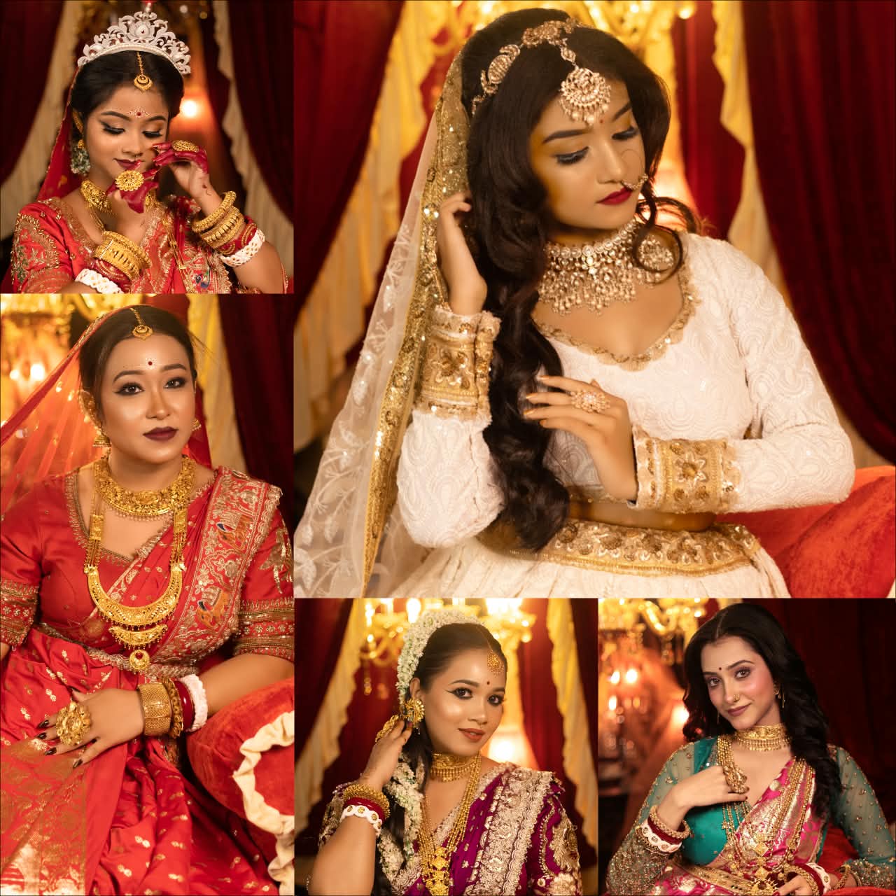 বধূসজ্জায় পরীক্ষামূলক অভিনব আয়োজন