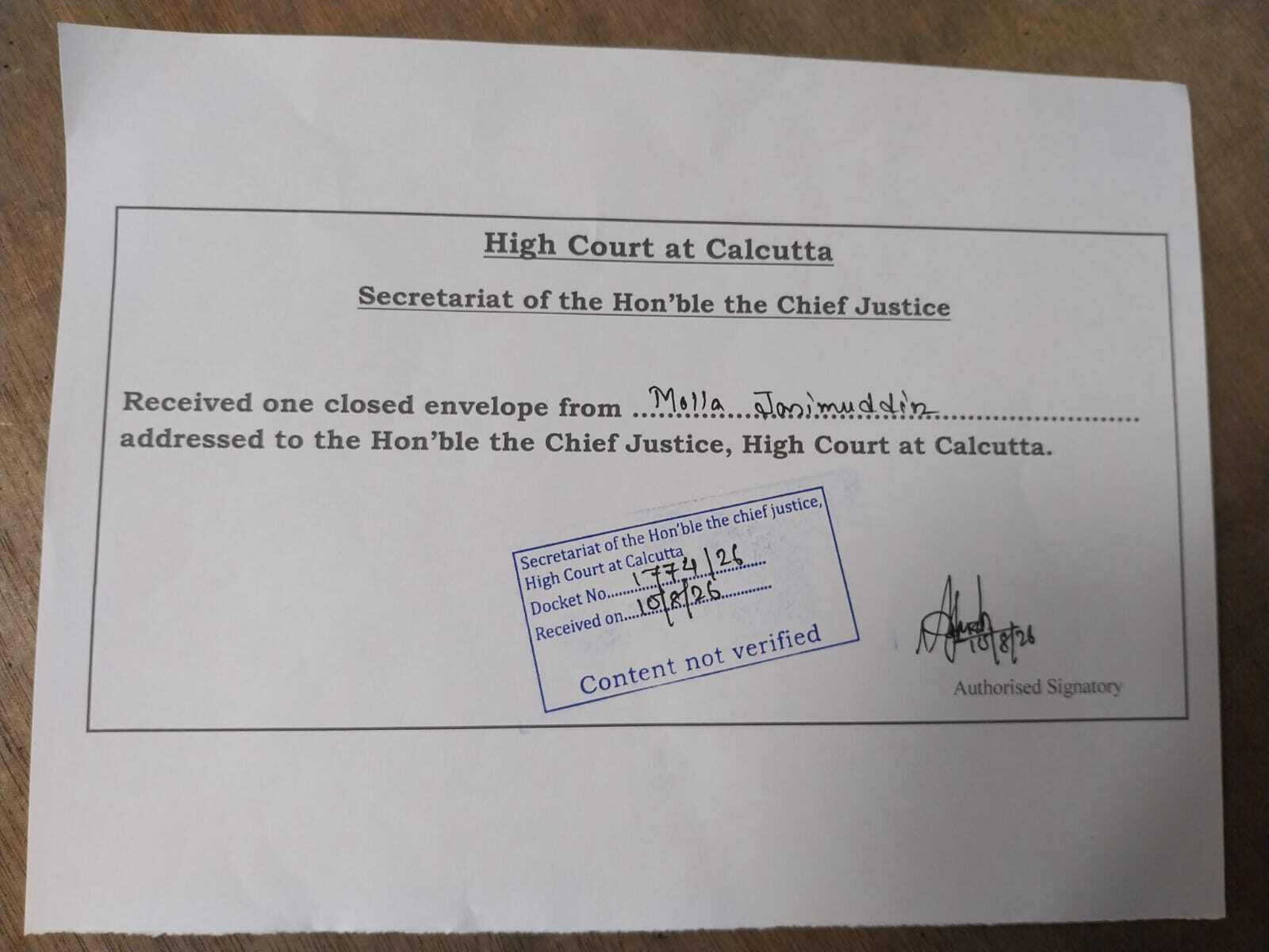 Calcutta High Court